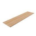 Pannello acustico impiallacciato naturale - Rovere naturale - 60x240cm (Klemp) Pannello acustico impiallacciato naturale - Rovere naturale - 60x240cm (Klemp)