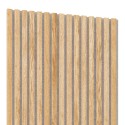 Pannello acustico impiallacciato naturale - Rovere naturale - 60x240cm (Klemp) Pannello acustico impiallacciato naturale - Rovere naturale - 60x240cm (Klemp)