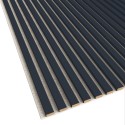 MDF latten op vilt 275x30 cm - Antraciet (Klemp)