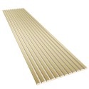 Listones MDF sobre fieltro 275x30 cm - Brillo dorado (Klemp)