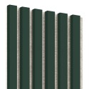 Listones MDF sobre fieltro 275x30 cm - Verde botella (Klemp) Listones MDF sobre fieltro 275x30 cm - Verde botella (Klemp)