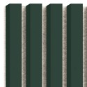 Listones MDF sobre fieltro 275x30 cm - Verde botella (Klemp) Listones MDF sobre fieltro 275x30 cm - Verde botella (Klemp)