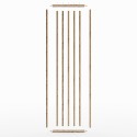 MuMur de lattes autoportant - Noyer - 22x70 (Klemp) MuMur de lattes autoportant - Noyer - 22x70 (Klemp)