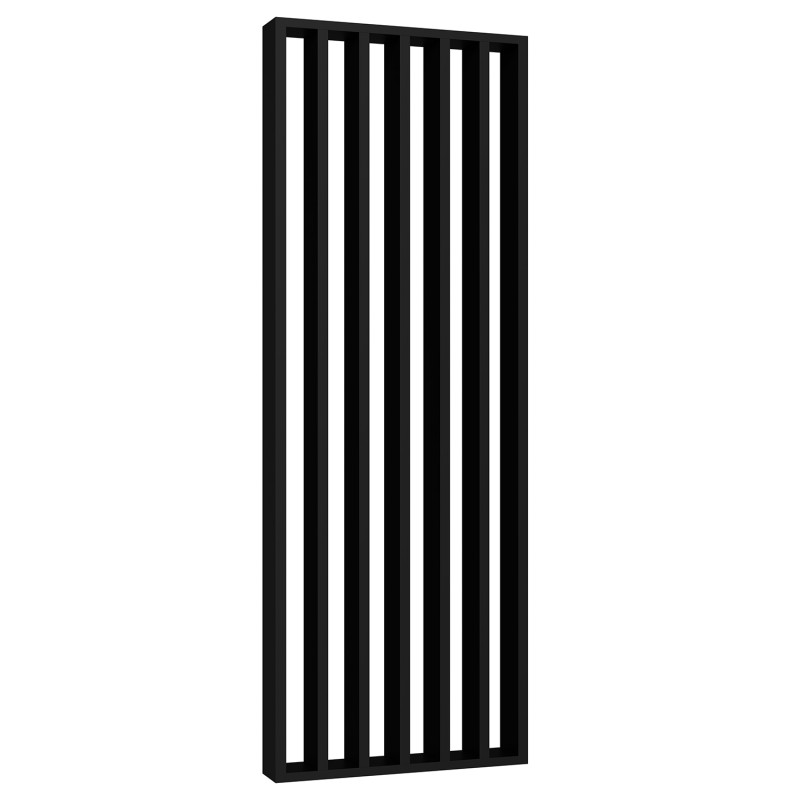 Muro de lamas autoportante - Estera negra - 22x70 (Klemp) - Muros calados prefabricados Muro de lamas autoportante - Estera negra - 22x70 (Klemp) - Muros calados prefabricados