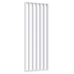 Wolnostojąca ścianka z lameli - Biały mat - 22x70 (Klemp)
