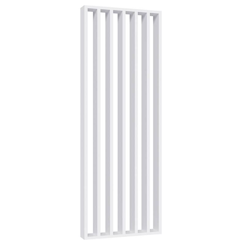 Free standing slat wall - White mat - 22x70 (Klemp) - Room dividers Free standing slat wall - White mat - 22x70 (Klemp) - Room dividers
