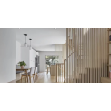 Vrijstaande lattenwand - Wotan eiken - 22x70 (Klemp) Vrijstaande lattenwand - Wotan eiken - 22x70 (Klemp)