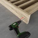 MuMur de lattes autoportant - Noyer - 22x70 (Klemp) MuMur de lattes autoportant - Noyer - 22x70 (Klemp)