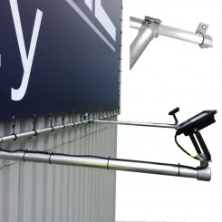 Set staffa + LED 20W / 4000K Proiettore LED 5000lm IP65 - per telaio (Klemp)