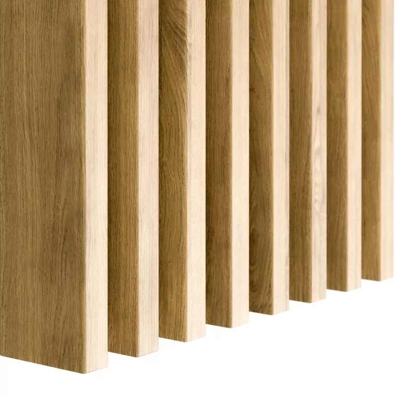 Listones de MDF independientes 22x90 - Roble natural - 10 piezas (Klemp) - Separadores de ambientes Listones de MDF independientes 22x90 - Roble natural - 10 piezas (Klemp) - Separadores de ambientes