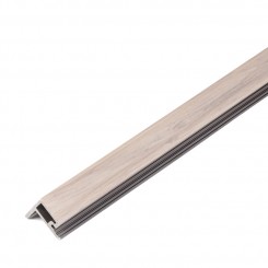 F-type composiet lamellenstrip - Ecru (Klemp)