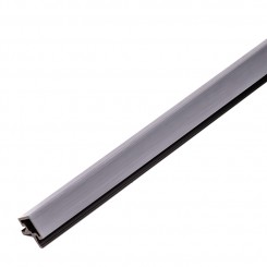 Premium Eck-Leiste aus Verbundmaterial - 2,9 m lang - Grau (Klemp)