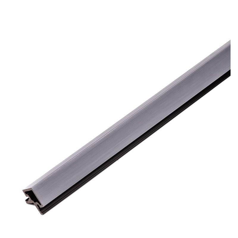 Listón de esquina lamelar compuesto premium - 2,9 m de longitud - Gris (Klemp) - Paneles composite para fachadas Listón de esquina lamelar compuesto premium - 2,9 m de longitud - Gris (Klemp) - Paneles composite para fachadas