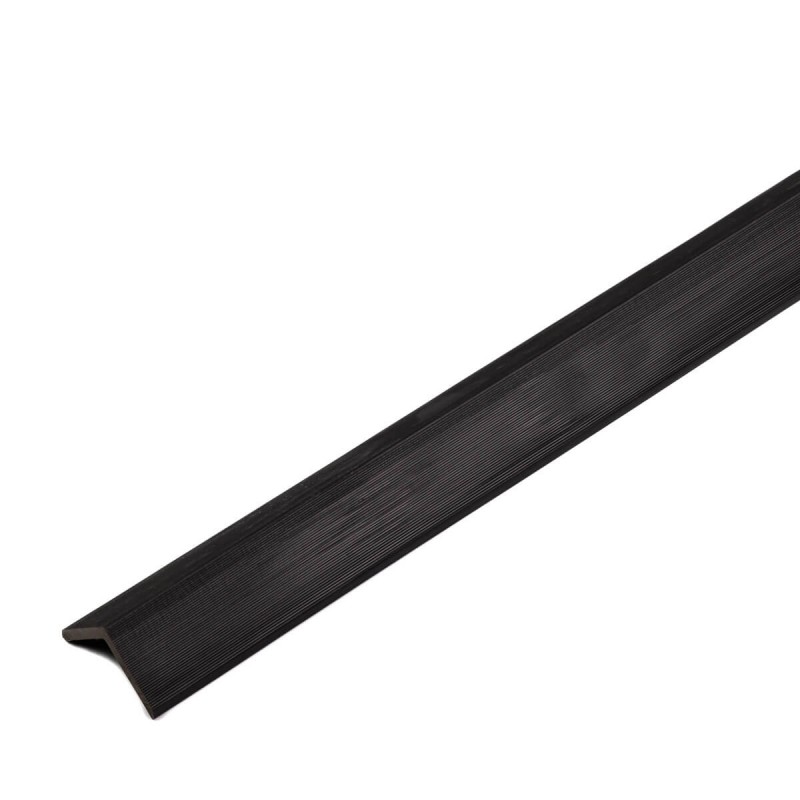 Premium Winkel-Leiste - 50x50 mm Länge 2,9m - Graphit (Klemp) - Komposit-Fassadenplatten