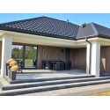 Listwa kątowa Premium - 50x50 mm dł. 2,9m - Teak (Klemp) Listwa kątowa Premium - 50x50 mm dł. 2,9m - Teak (Klemp)