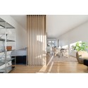 Free standing slat wall - Black mat - 22x70 (Klemp) Free standing slat wall - Black mat - 22x70 (Klemp)