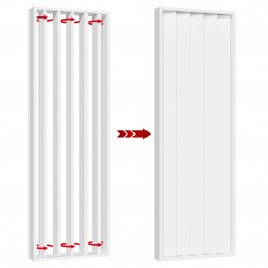 Panneaux rotatifs - 22x90 - Blanc mat (Klemp)