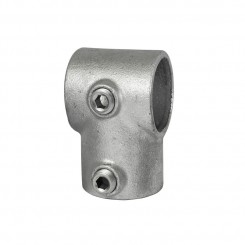 Short TeeTyp 2D, 42,4 mm, Galvanized (Klemp)