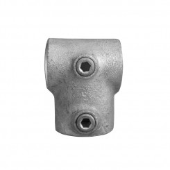 Reduc. short tee Typ 2VFE, 60,3 mm - 48,3 mm, Galvanized (Klemp)