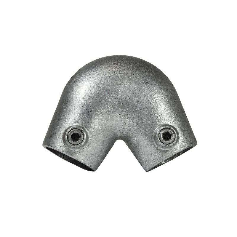Variable Elbow 40° - 70° - Typ 123E - 48,3 mm (Klemp) - Runde Rohrverbinder Verzinkt Variable Elbow 40° - 70° - Typ 123E - 48,3 mm (Klemp) - Runde Rohrverbinder Verzinkt