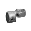 Verstelbaar hoekstuk Typ 49F, 60,3 mm, Thermisch verzinkt (Klemp) Verstelbaar hoekstuk Typ 49F, 60,3 mm, Thermisch verzinkt (Klemp)