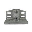 Flange with toeboard adaptor - Typ 147E - 48,3 mm (Klemp) Flange with toeboard adaptor - Typ 147E - 48,3 mm (Klemp)