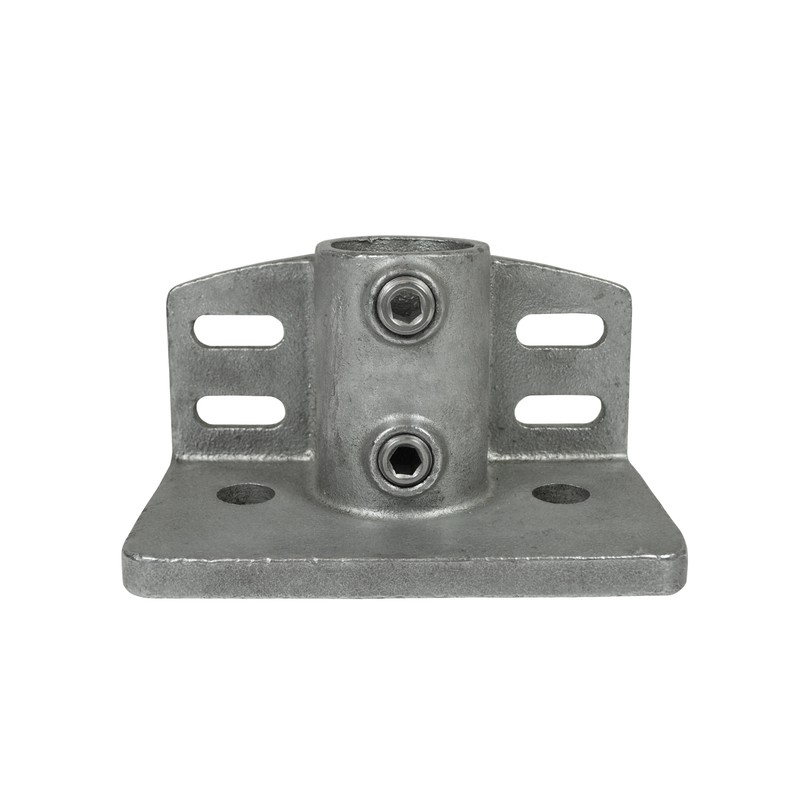 Flange with toeboard adaptor - Typ 147E - 48,3 mm (Klemp) - Runde Rohrverbinder Verzinkt Flange with toeboard adaptor - Typ 147E - 48,3 mm (Klemp) - Runde Rohrverbinder Verzinkt