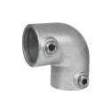 Coude 90° Typ 6B, 26,9 mm, Galvanisé (Klemp) Coude 90° Typ 6B, 26,9 mm, Galvanisé (Klemp)