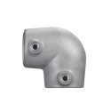 Coude de pente 90° Angle variable 0° - 11° Typ 6SD, 42,4 mm, Galvanisé (Klemp) Coude de pente 90° Angle variable 0° - 11° Typ 6SD, 42,4 mm, Galvanisé (Klemp)