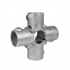 Offenes klappbares Vierweg-Kreuzstück - Typ 26OE - 48,3 mm (Klemp)