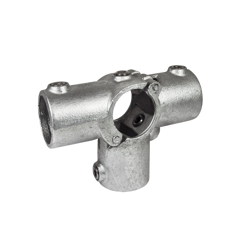 Té de sortie latérale supplémentaire Typ 24OE, 48,3 mm, Galvanisé (Klemp) - Colliers de serrage ronds Té de sortie latérale supplémentaire Typ 24OE, 48,3 mm, Galvanisé (Klemp) - Colliers de serrage ronds