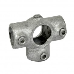 Rohrverbinder T-stück Mit Stützrohr - Typ 24B - 26,9 mm (Klemp)