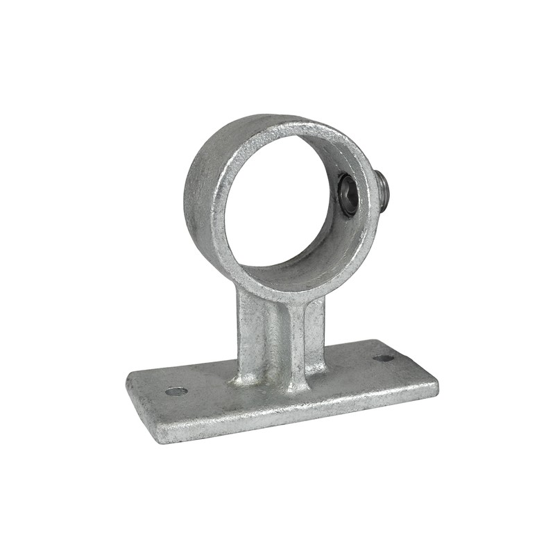 Soporte de pasamanos Typ 34B, 26,9 mm, Galvanizado (Klemp) - Abrazaderas de tubo redondas Soporte de pasamanos Typ 34B, 26,9 mm, Galvanizado (Klemp) - Abrazaderas de tubo redondas