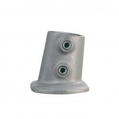Ovale voetplaat variabele Typ 12SC, 33,7 mm , Thermisch verzinkt (Klemp)