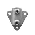 Podstawa ścienna Typ 53D, 42,4 mm, Ocynk (Klemp) Podstawa ścienna Typ 53D, 42,4 mm, Ocynk (Klemp)