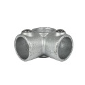 Coin avec tube creux 90° Typ 20B, 26,9 mm, Galvanisé (Klemp) Coin avec tube creux 90° Typ 20B, 26,9 mm, Galvanisé (Klemp)