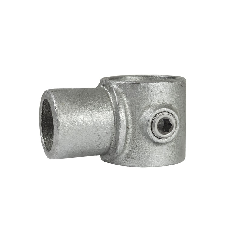 Té pivotant Typ 5E, 48,3 mm, Galvanisé (Klemp) - Colliers de serrage ronds Té pivotant Typ 5E, 48,3 mm, Galvanisé (Klemp) - Colliers de serrage ronds