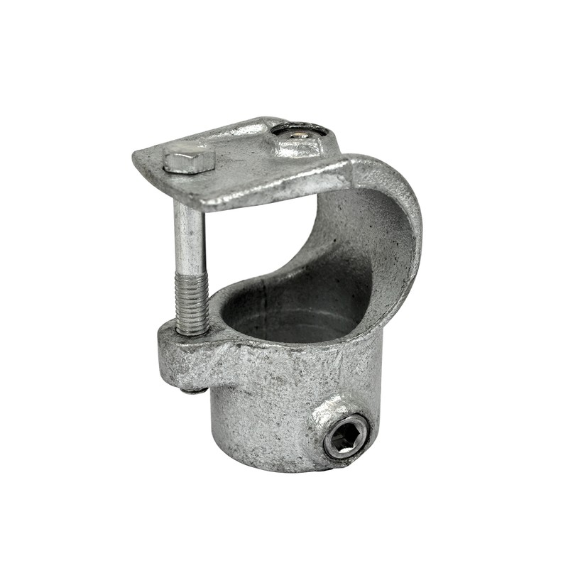 Conexión en T con abrazadera Typ 32B, 26,9 mm, Galvanizado (Klemp) - Abrazaderas de tubo redondas Conexión en T con abrazadera Typ 32B, 26,9 mm, Galvanizado (Klemp) - Abrazaderas de tubo redondas