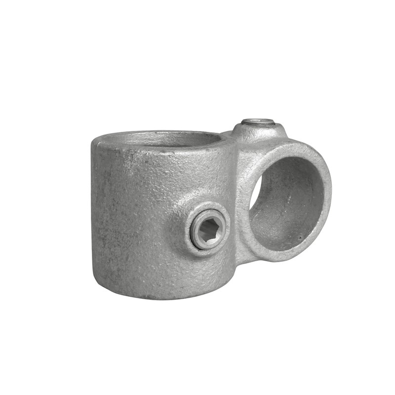 Reducing Crossover 90°Typ 28VDC, 42,4 mm - 33,7 mm, Galvanized (Klemp) - Round Tubefittings Reducing Crossover 90°Typ 28VDC, 42,4 mm - 33,7 mm, Galvanized (Klemp) - Round Tubefittings