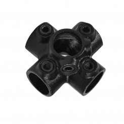 Four Socket Cross Typ 26B, 26,9 mm, Black (Klemp)