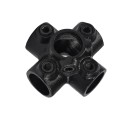 Four Socket Cross Typ 26D, 42,4 mm, Black (Klemp) Four Socket Cross Typ 26D, 42,4 mm, Black (Klemp)