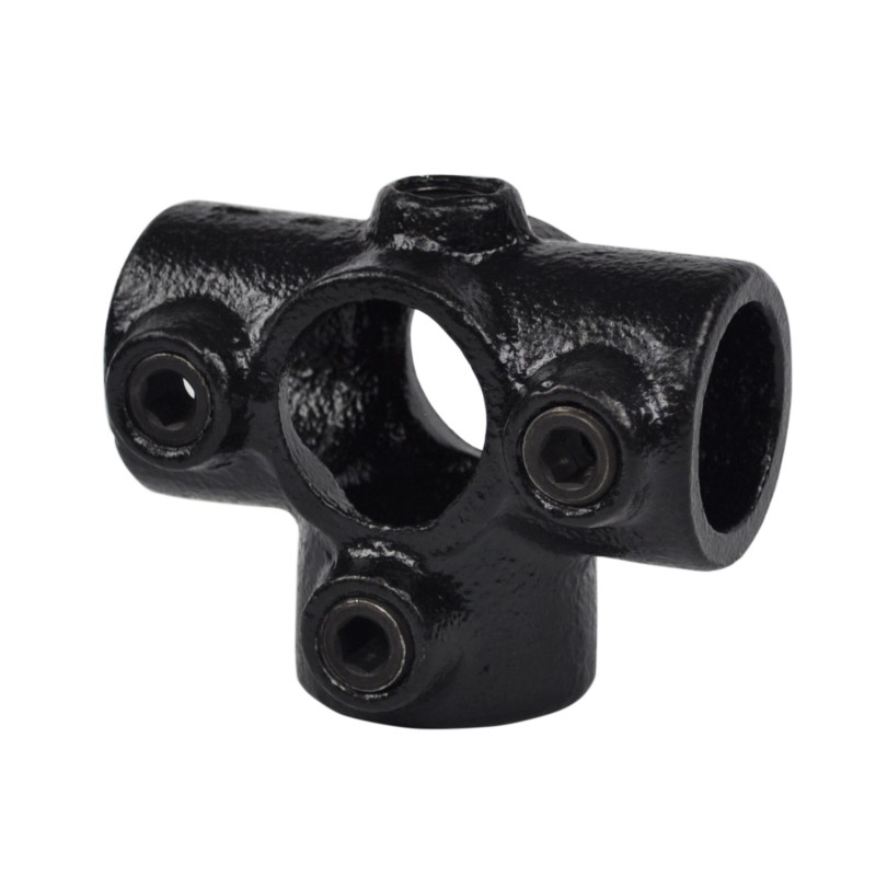 T-stuk met zij-uitgang Typ 24B, 26,9 mm, Zwart (Klemp) - Zwarte buiskoppelingen T-stuk met zij-uitgang Typ 24B, 26,9 mm, Zwart (Klemp) - Zwarte buiskoppelingen