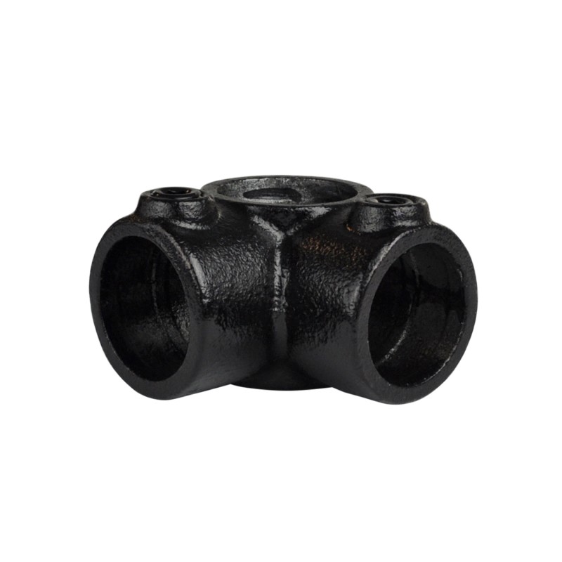 Esquina con tubo de canal 90º Typ 20D, 42,4 mm, Negro (Klemp) - Abrazaderas de tubo negras Esquina con tubo de canal 90º Typ 20D, 42,4 mm, Negro (Klemp) - Abrazaderas de tubo negras