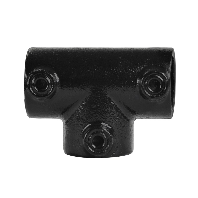 Té long Typ 4D, 42,4 mm, Le noir (Klemp) - Colliers de serrage noirs Té long Typ 4D, 42,4 mm, Le noir (Klemp) - Colliers de serrage noirs