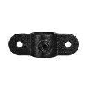 Uchwyt podwójny pionowy Typ 38C, 33,7 mm , Czarny (Klemp) Uchwyt podwójny pionowy Typ 38C, 33,7 mm , Czarny (Klemp)