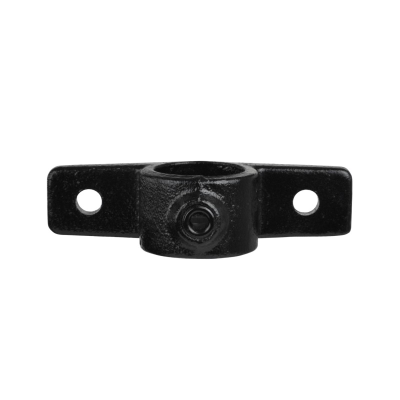 Rohrverbinder Ösenteil Mit Doppellasche - Typ 56E - 48,3 mm (Schwarz) (Klemp) - Runde Rohrverbinder Schwarze