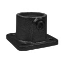 Flange, squareTyp 11D, 42,4 mm, Black (Klemp) Flange, squareTyp 11D, 42,4 mm, Black (Klemp)