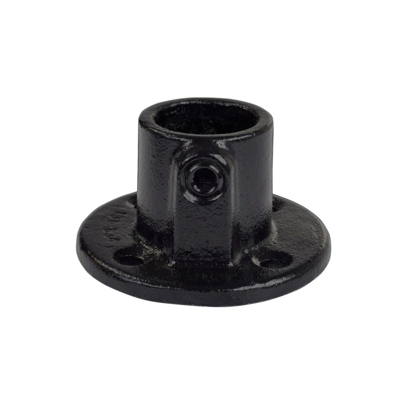 Flange Typ 10D, 42,4 mm, Black (Klemp) - Black Tubefittings Flange Typ 10D, 42,4 mm, Black (Klemp) - Black Tubefittings