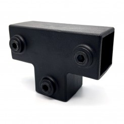 Trójnik trójgniazdowy Typ 4S-40, 40 mm, Czarny (Klemp)