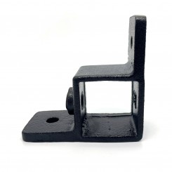 Collar double side 90° Typ 57S, 40 mm, Black (Klemp)